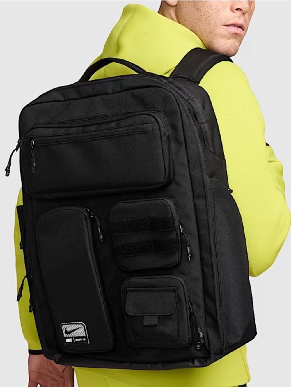 Nike Utility Elite Black Tactical Backpack for Men